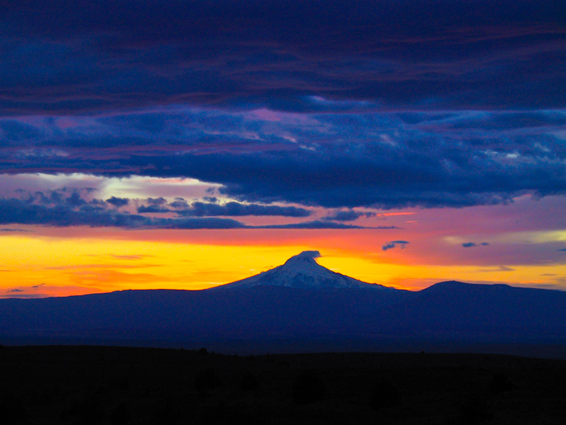 Mount Hood At Sunset